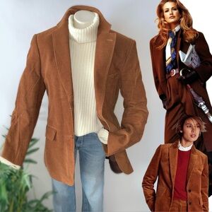e a r t h y :: Vintage Oversized Corduroy Blazer
